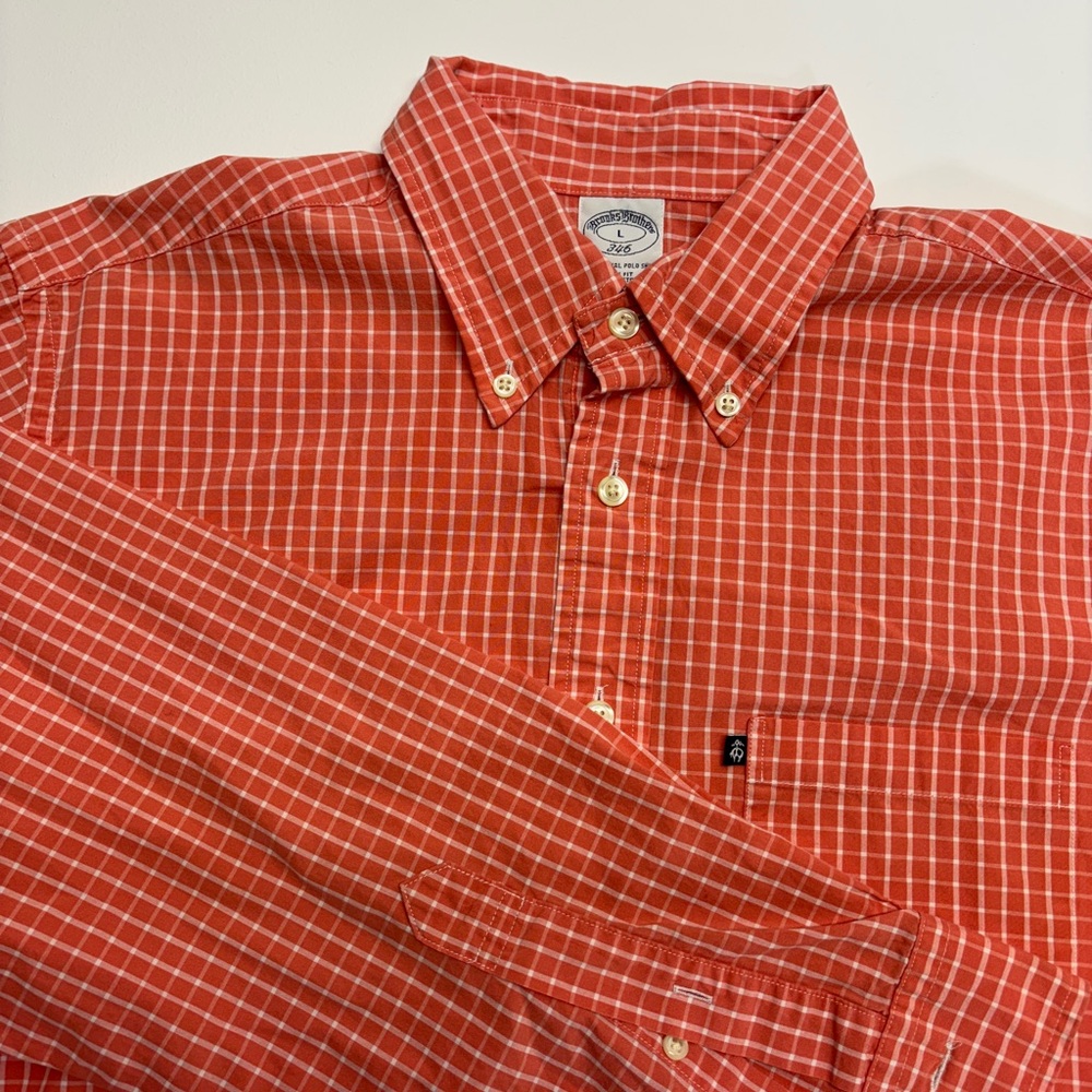 Men's Red Checkered Shirt